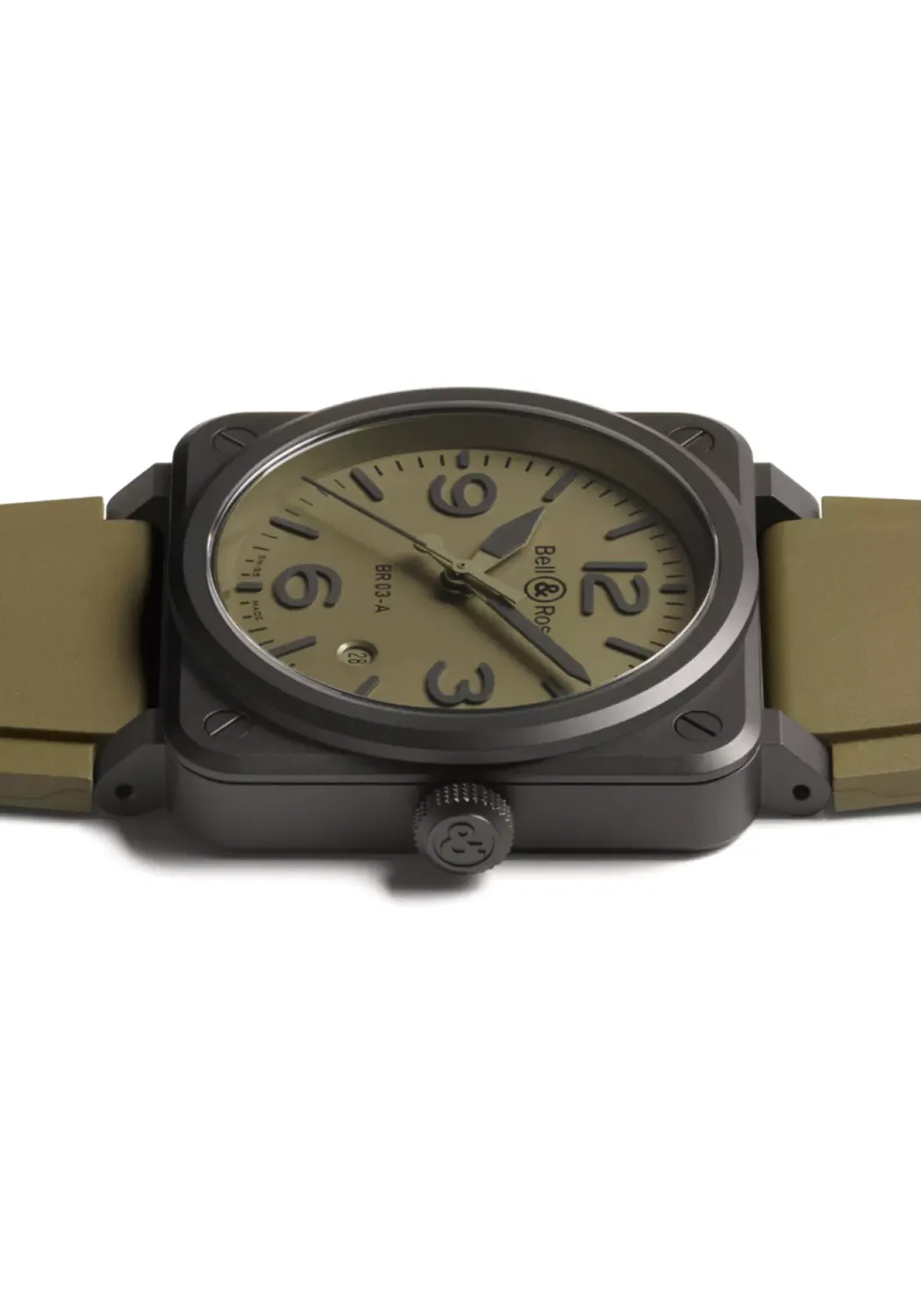 Bell & Ross New BR 03 Military Ceramic