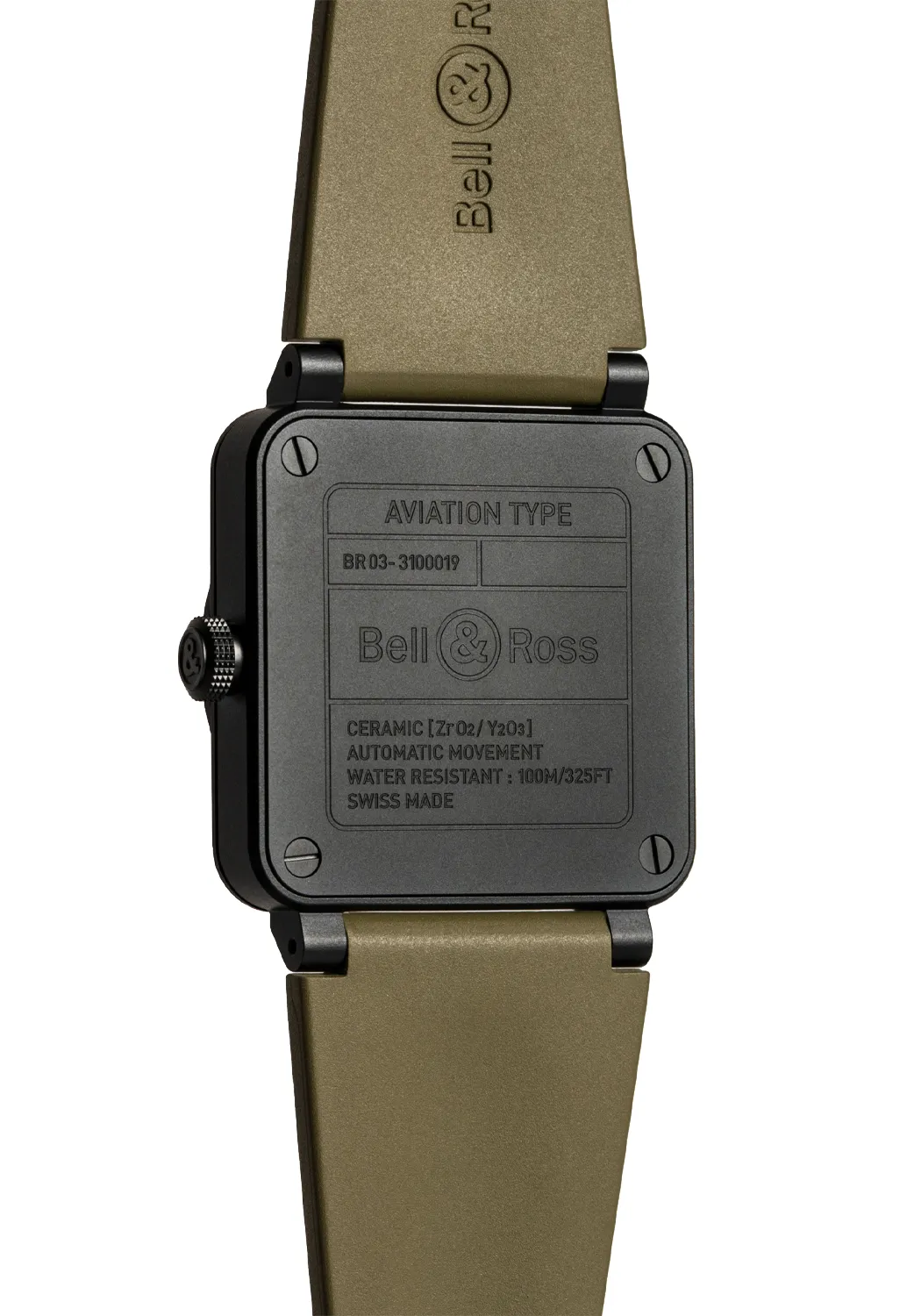 Bell & Ross New BR 03 Military Ceramic