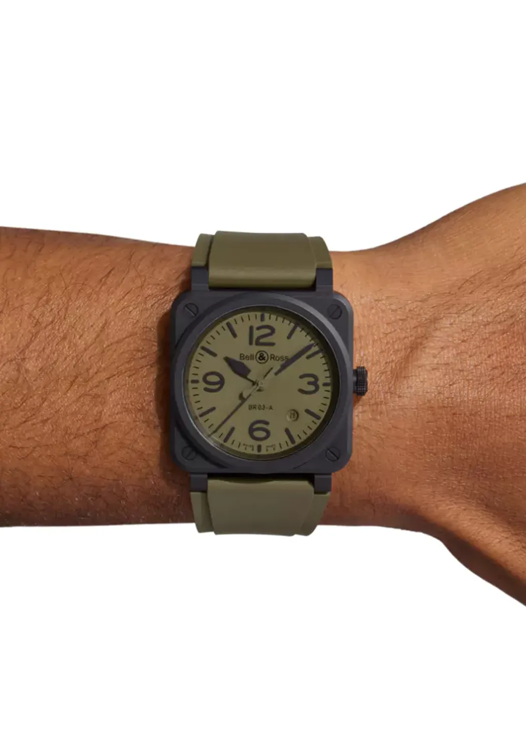 Bell & Ross New BR 03 Military Ceramic