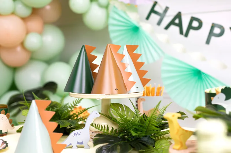 Dinosaur Party Hats - Pack of 6