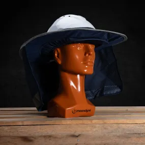Pop-up Protection for Hard Hats - Blue