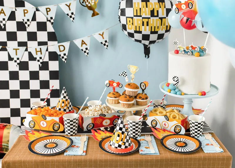 Racing Car Party Hats (6 Pack)