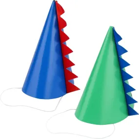 Roar Dinosaur Party Hats - 8 Pkt