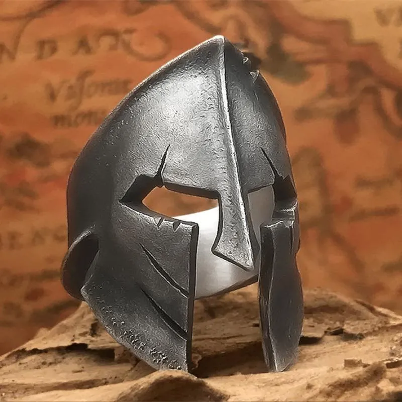 Spartan Helmet Ring