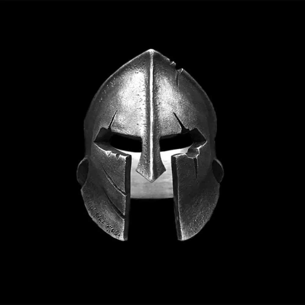 Spartan Helmet Ring