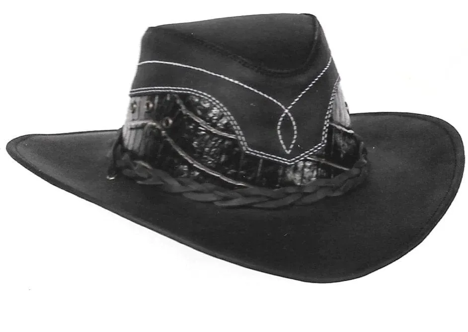 Stone Hats Genuine Leather Cowboy Hat TOM-7106