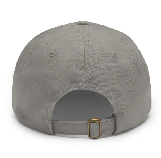 Swim, Bike Run with a Purpose- Hat with Leather Patch, SuperMi BWD