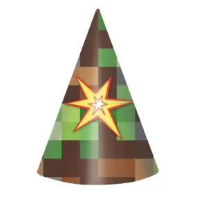 TNT Party! Cardboard Cone Hats 8pk